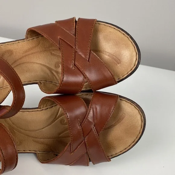 Born Belinda Open Toe Heeled Sandal Size 10 - Picture 12 of 16